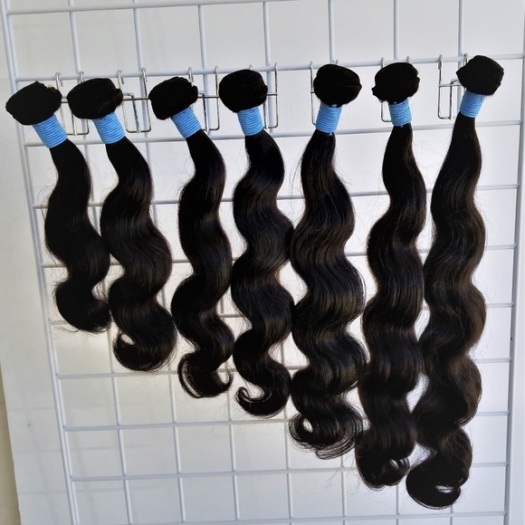 3 BUNDLES DEAL!! BW Burmese Remy Hair 14"16"18" - Picture 1 of 5